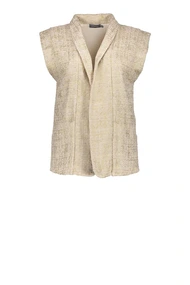 Geisha 55125-20 gilet structuur goud