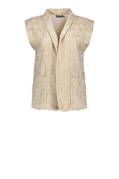 Geisha 55125-20 gilet structuur goud