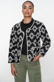 Geisha 55127-20 vest jasje print