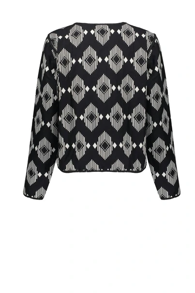 Geisha 55127-20 vest jasje print