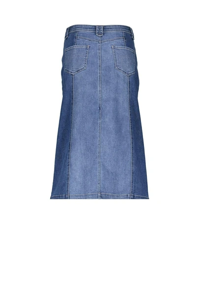 Geisha 56000-10 denim rok vlakken