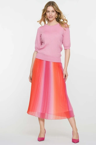Geisha 56030-60 plisse rok strepen