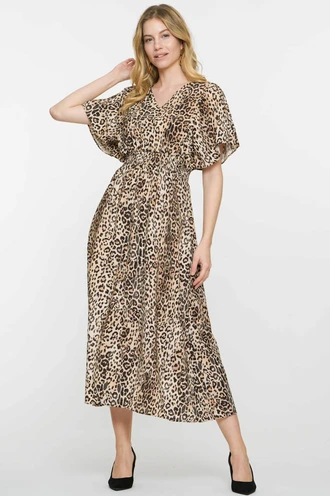 Geisha 57092-20 jurk leopard print