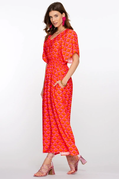 Geisha 57092-20 maxi dress print