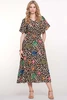 Geisha 57348-20 jurk leopard print