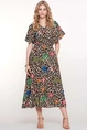 Geisha 57348-20 jurk leopard print
