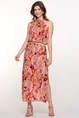 Geisha 57350-40 halter jurk paisley