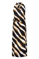 Geisha 57394-70 halter jurk satijn