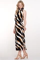 Geisha 57394-70 halter jurk satijn