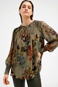 Gustav amber chiffon shirt 50604 7376