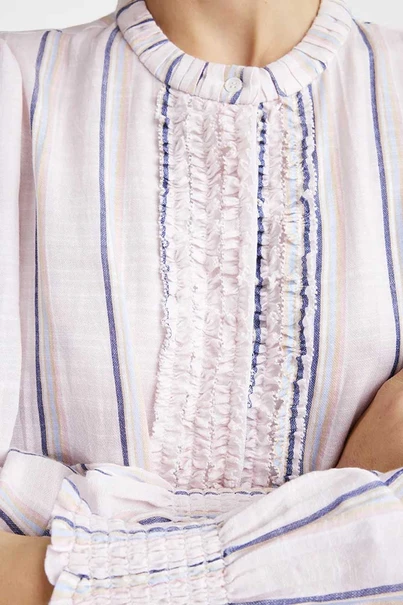 Gustav cana shirt 56631 streep ruffle