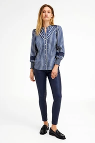 Gustav carmen shirt with lace 50625