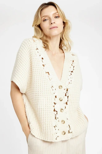 Gustav coya knit cardi cape 55404 376