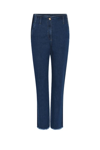 Gustav ellis denim straight leg pants