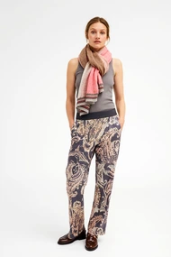 Gustav etine stripe lurex scarf 50815