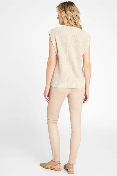 Gustav genny stretch leather broek