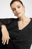 Gustav magda v-neck knit lace 55408