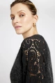 Gustav magda v-neck knit lace 55408