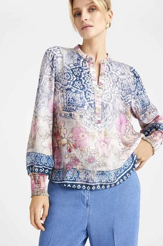 Gustav neomi blouse 56624 print