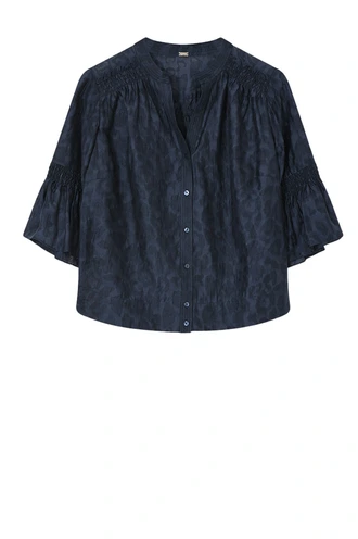 Gustav samanta shirt with smock 50615