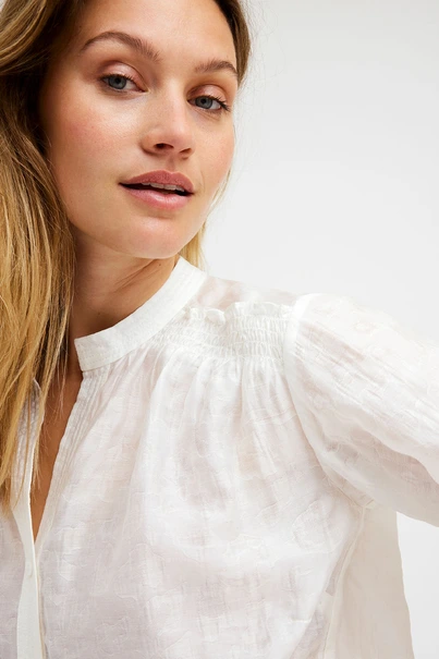 Gustav samanta shirt with smock 50615