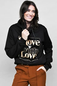 Harper&Yve fw21h504 move with love hoody
