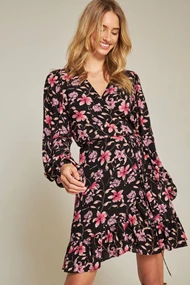 Harper&Yve jill-dr jurk met bloem print