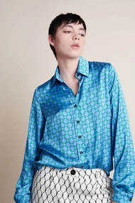 Jane Lushka desi blouse satijn tt7232113