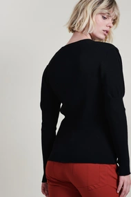 Jane Lushka pullover a-sweter rib pof