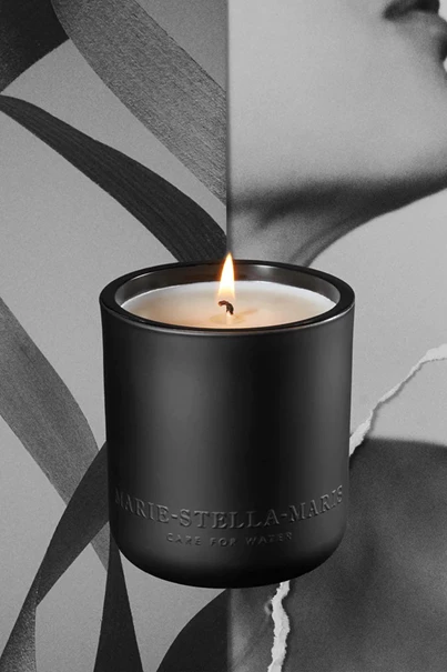 Marie Stella Maris scented candle rock roses