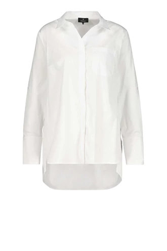 Monari 406652 blouse oversized poplin