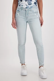Monari 406727 stretch jeans kralen