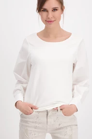 Monari 406801 t-shirt met blouse mouw