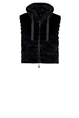 Monari 806572 gilet fake fur kort