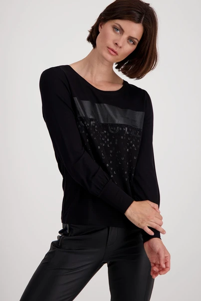 Monari 806827 t-shirt ballonmouwen