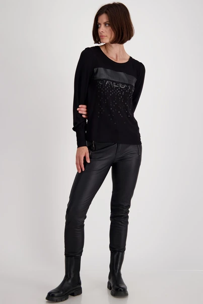 Monari 806827 t-shirt ballonmouwen