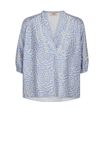 Mos Mosh mmaleyna saku blouse print
