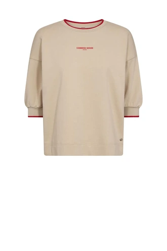 Mos Mosh mmdarin 3/4 sleeve sweatshirt