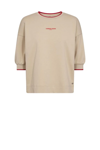 Mos Mosh mmdarin 3/4 sleeve sweatshirt