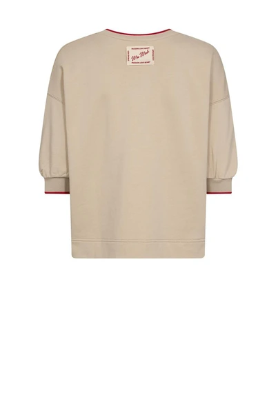 Mos Mosh mmdarin 3/4 sleeve sweatshirt