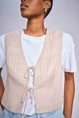 Mos Mosh mmelva inah vest pinstripe