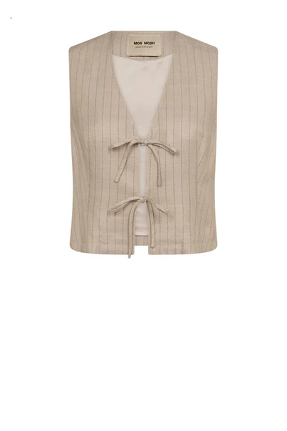 Mos Mosh mmelva inah vest pinstripe