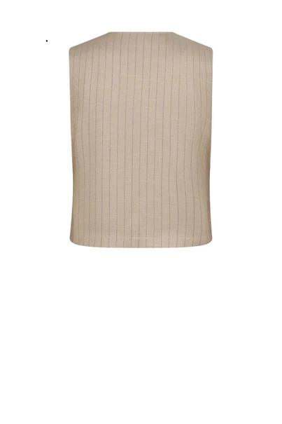 Mos Mosh mmelva inah vest pinstripe