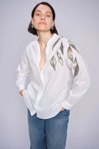 Mos Mosh mmgemran flick blouse print