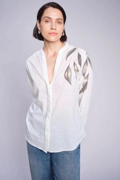 Mos Mosh mmgemran flick blouse print