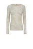 Mos Mosh mmloretta velvet leafy blouse