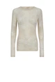 Mos Mosh mmloretta velvet leafy blouse