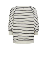 Mos Mosh mmmaggie stripe sweatshirt