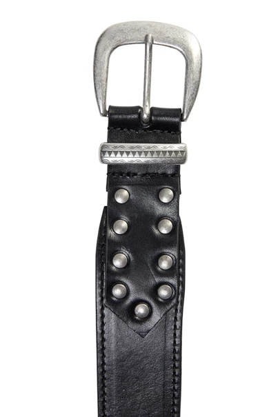 Mos Mosh mmstudded leather belt 156770