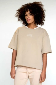 Penn & Ink N.Y. s22f1054 sweater borduur muse